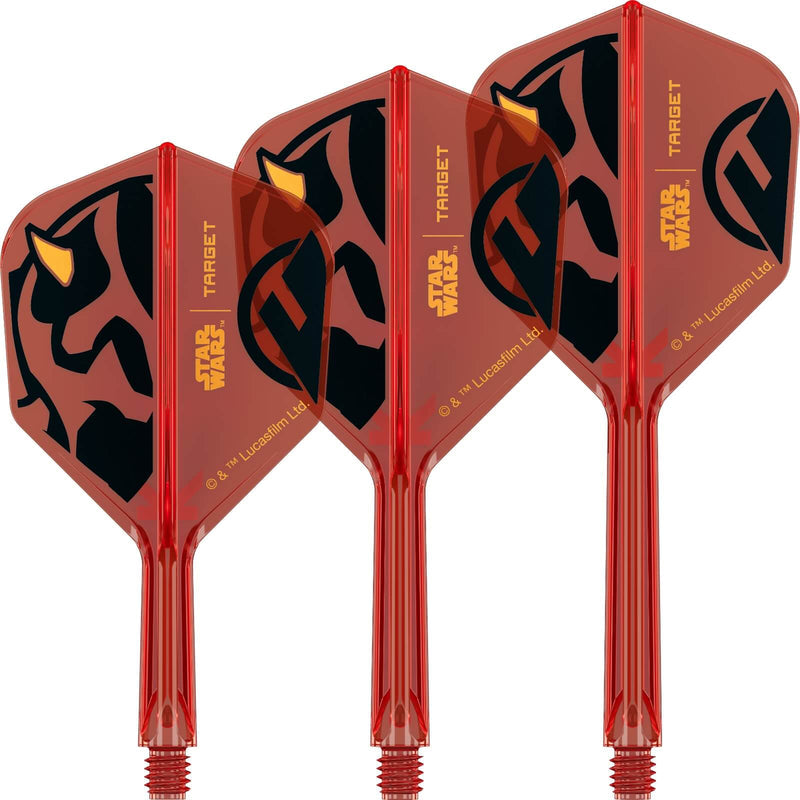 Target - Star Wars Darth Maul K-Flex - Standard Dart Flights - Integrated Flight & Shaft System