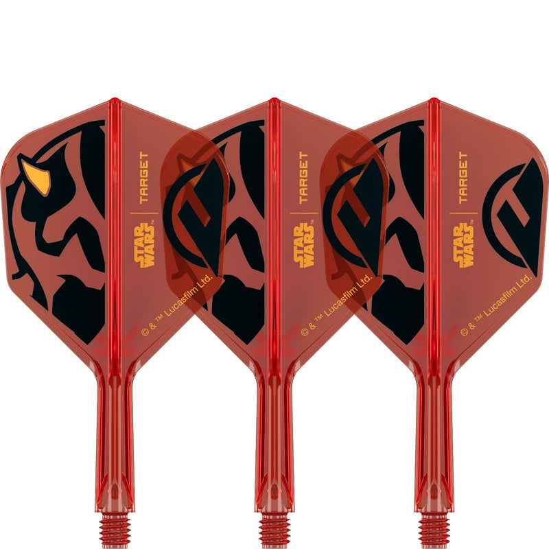 Target - Star Wars Darth Maul K-Flex - Standard Dart Flights - Integrated Flight & Shaft System