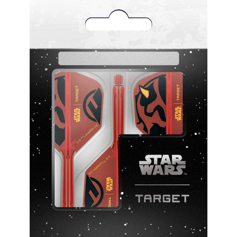 Target - Star Wars Darth Maul K-Flex - Standard Dart Flights - Integrated Flight & Shaft System