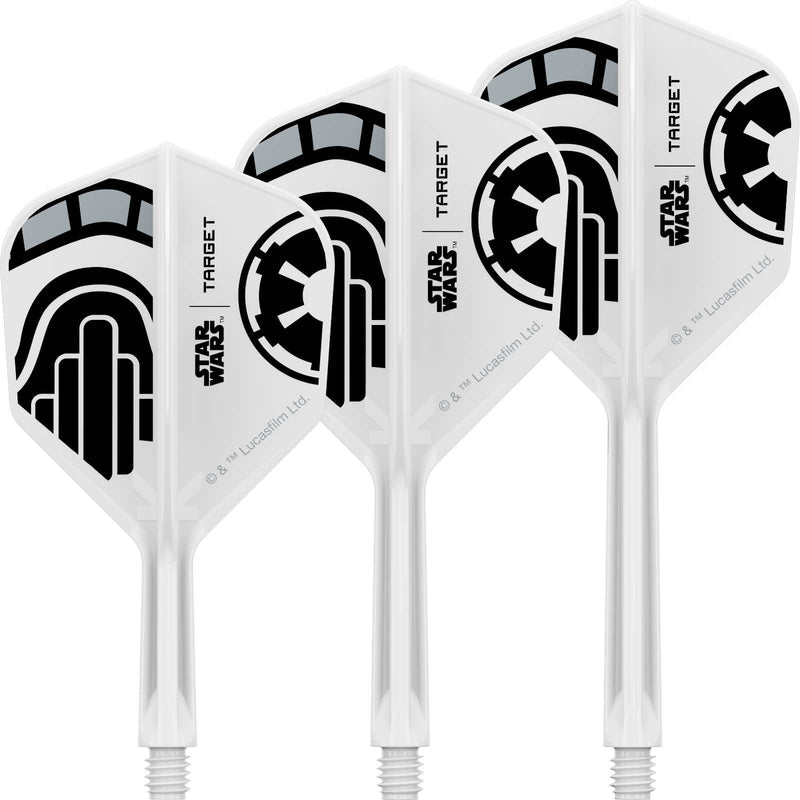 Target - Star Wars Stormtrooper K-Flex - Standard Dart Flights - Integrated Flight & Shaft System