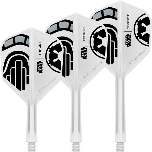 Target - Star Wars Stormtrooper K-Flex - Standard Dart Flights - Integrated Flight & Shaft System