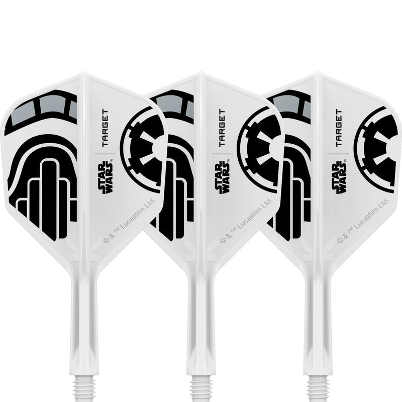Target - Star Wars Stormtrooper K-Flex - Standard Dart Flights - Integrated Flight & Shaft System