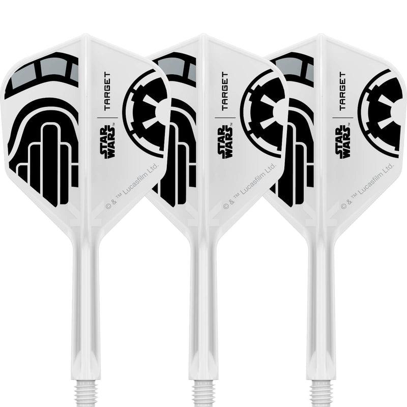 Target - Star Wars Stormtrooper K-Flex - Standard Dart Flights - Integrated Flight & Shaft System
