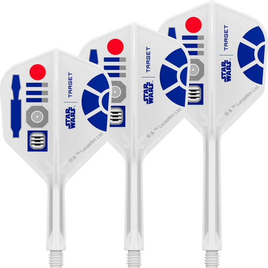 Target - Star Wars R2-D2 K-Flex - Standard Dart Flights - Integrated Flight & Shaft System