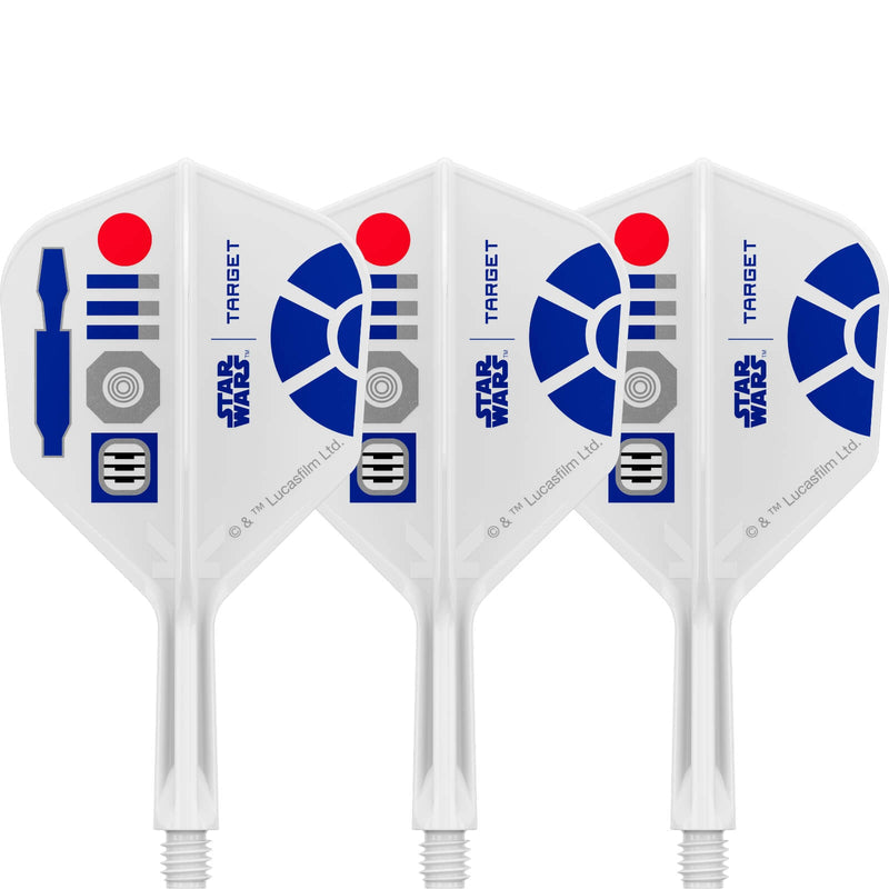 Target - Star Wars R2-D2 K-Flex - Standard Dart Flights - Integrated Flight & Shaft System