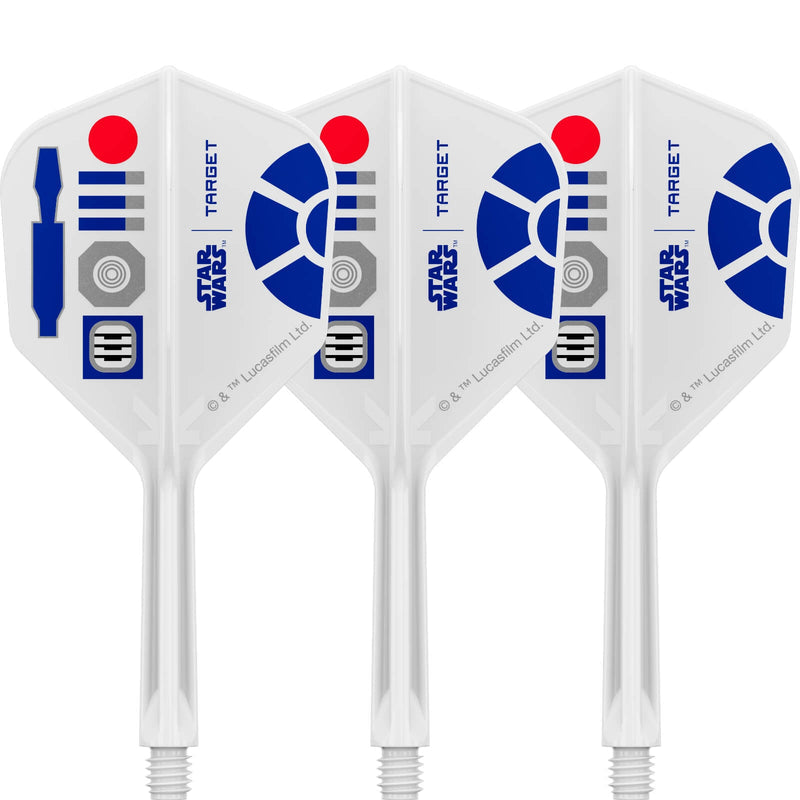 Target - Star Wars R2-D2 K-Flex - Standard Dart Flights - Integrated Flight & Shaft System