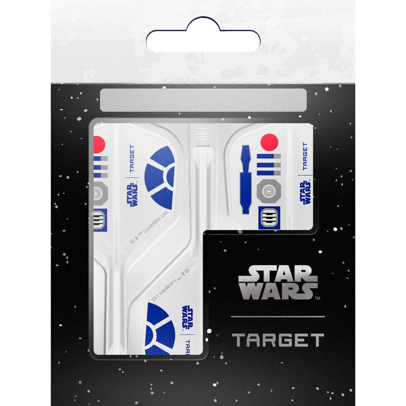 Target - Star Wars R2-D2 K-Flex - Standard Dart Flights - Integrated Flight & Shaft System