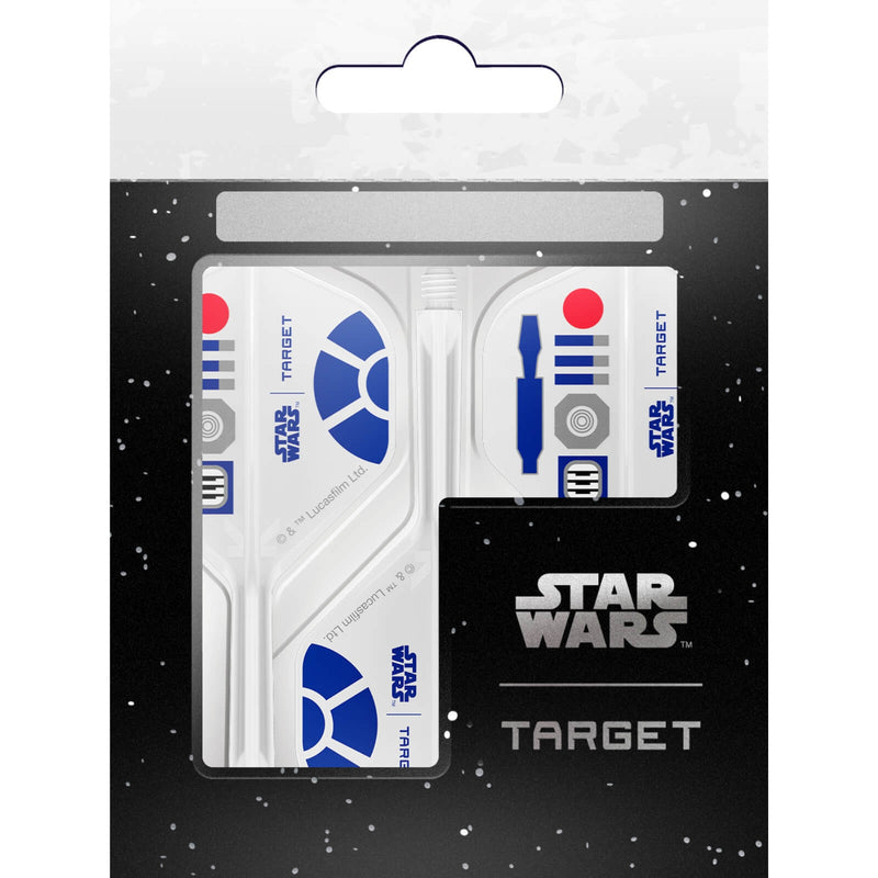 Target - Star Wars R2-D2 K-Flex - Big Wing Dart Flights - Integrated Flight & Shaft System