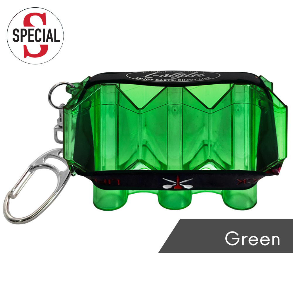 L-Style KRYSTAL Darts Case SP Green