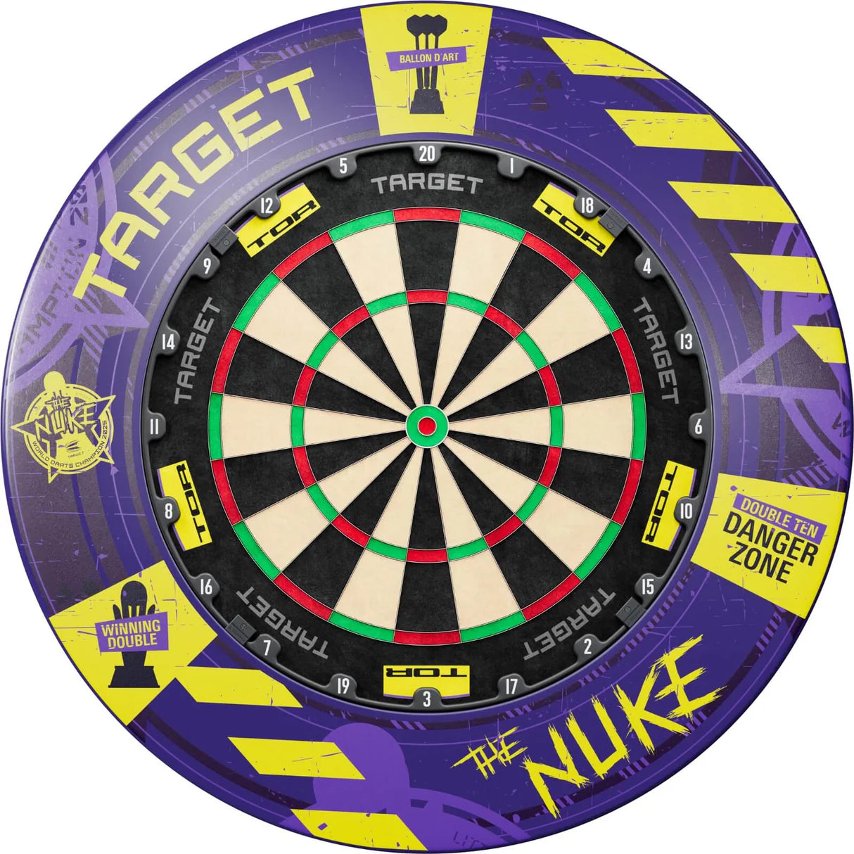 Target - Luke Littler World Champion Edition Tor Dartboard & Surround Bundle