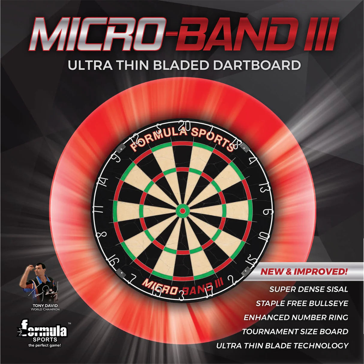 Formula Sports - Micro-Band III Dartboard