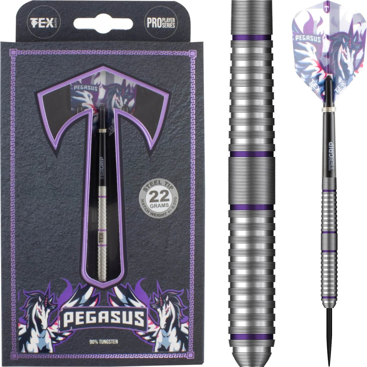 Tex - Pegasus Darts - 90% Tungsten