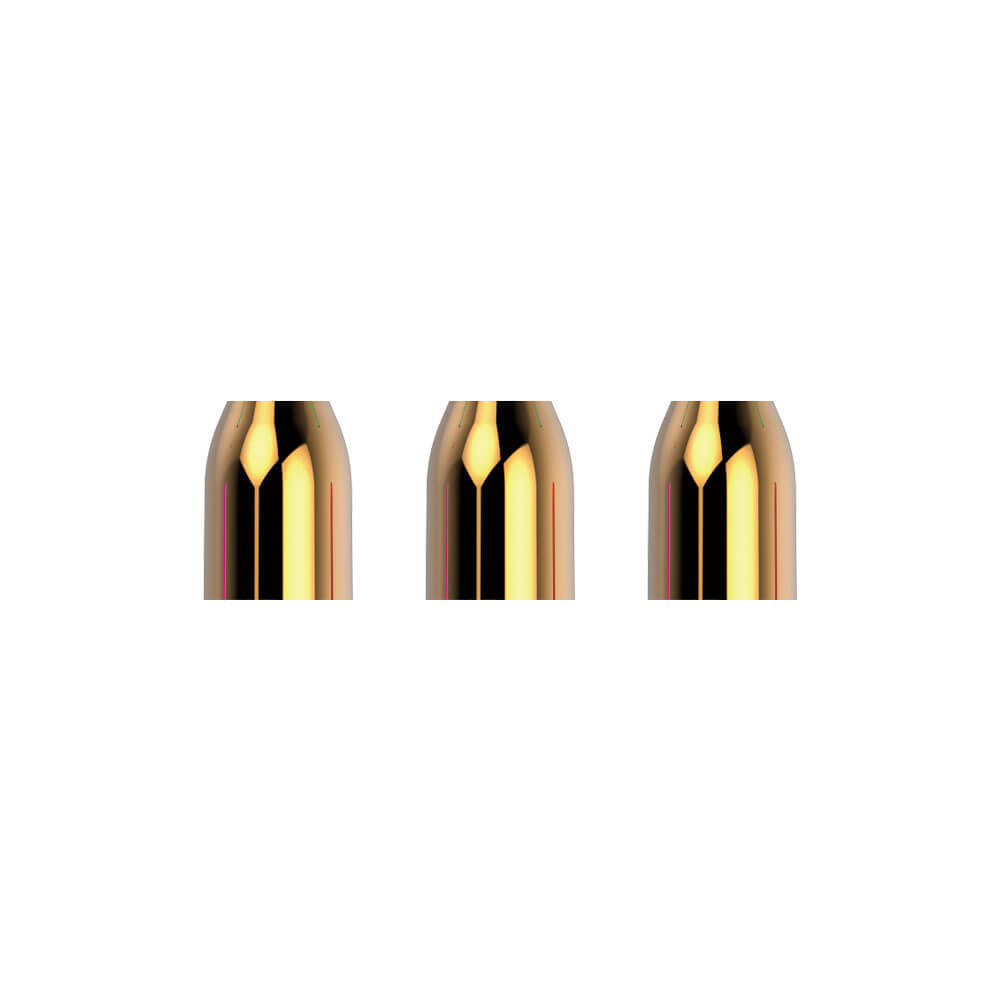 L-Style Premium Champagne Ring 3 Pack Various Colours