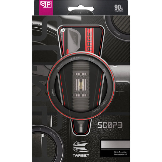 Target - Scope 02 Darts - Swiss Point - 90% Tungsten - 23g 24g 25g