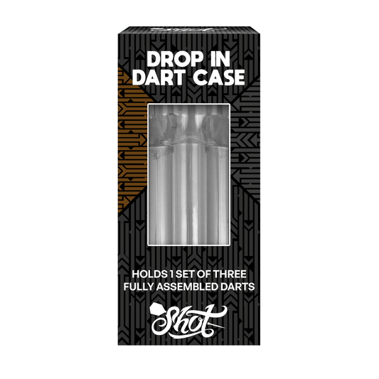 Shot Drop In Dart Case Clear