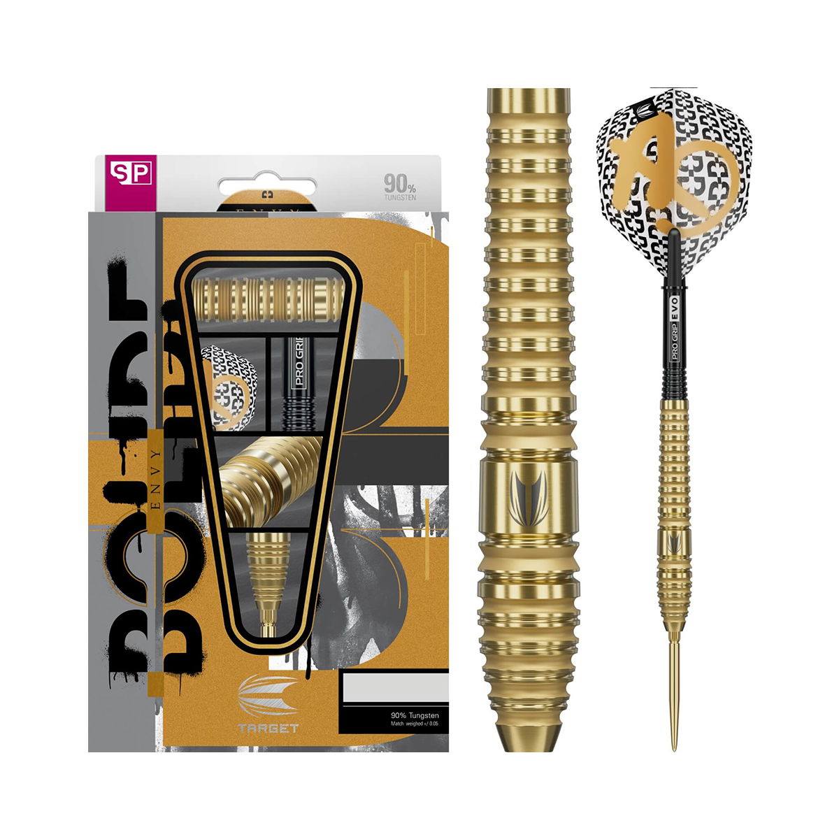 TARGET - BOLIDE ENVY 03 DARTS - SWISS POINT - 90% TUNGSTEN - 22G 24G 26G