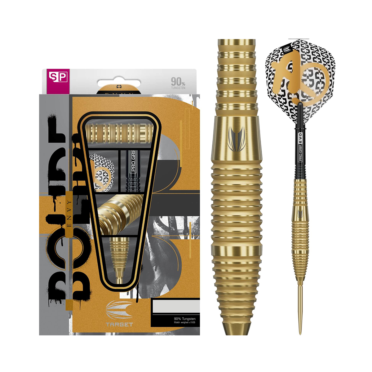 TARGET - BOLIDE ENVY 05 DARTS - SWISS POINT - 90% TUNGSTEN - 22G 24G 26G