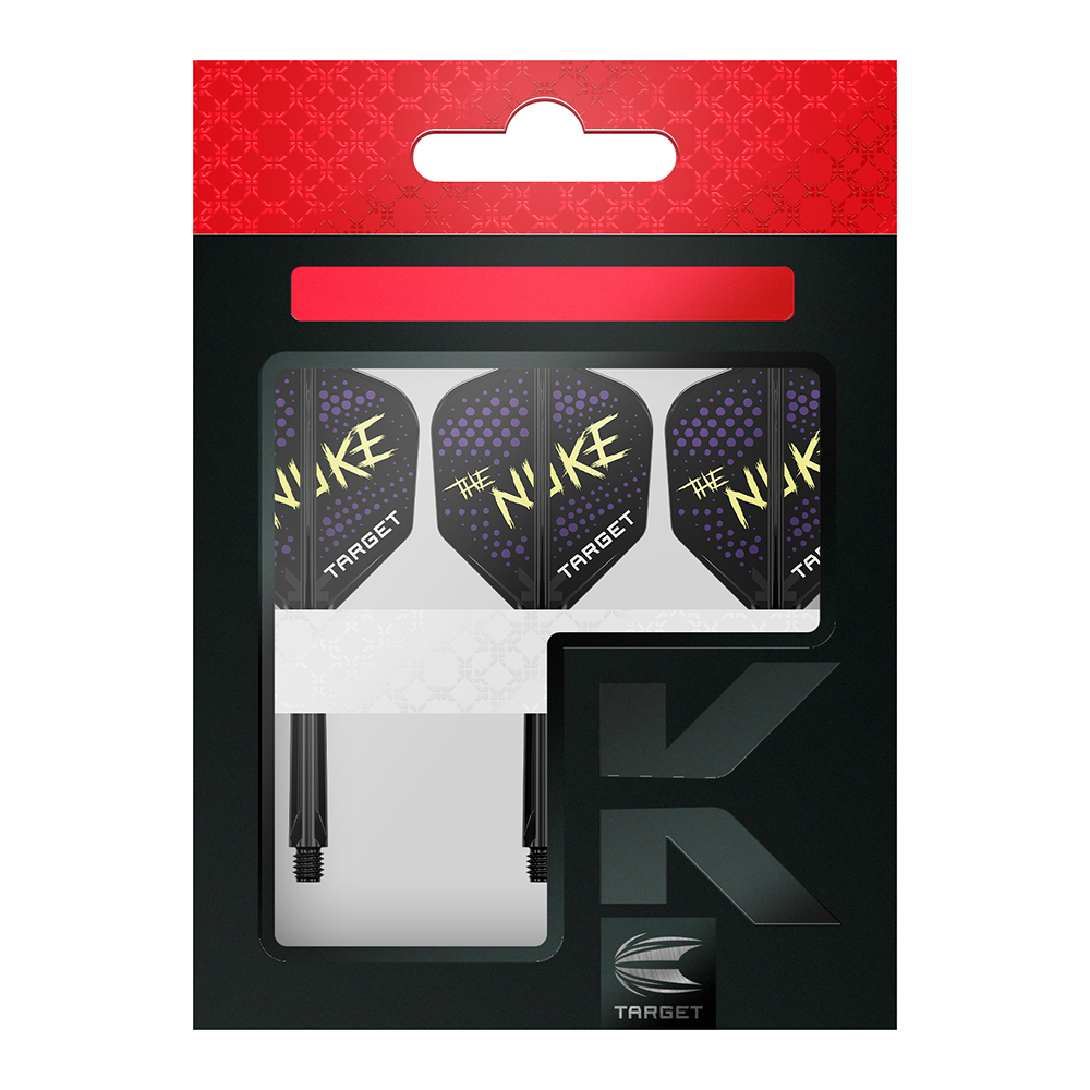 TARGET - K-FLEX LUKE THE NUKE All-In-One Moulded Flights NO6 Size All Lengths