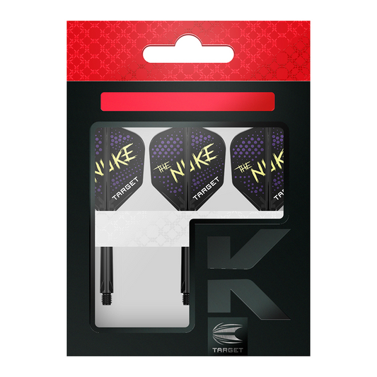 TARGET - K-FLEX LUKE THE NUKE All-In-One Moulded Flights NO6 Size All Lengths