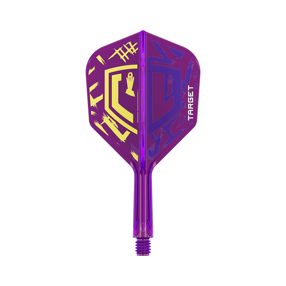 TARGET - K-FLEX LUKE LITTLER WORLD CHAMP All-In-One Moulded Flights NO6 Size All Lengths