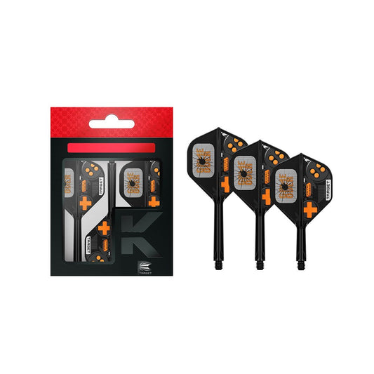 TARGET GAME OVER- K-FLEX All-In-One Moulded Flights NO6 Size All Lengths