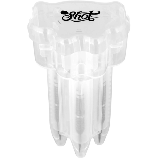 Shot Drop In Dart Case Clear