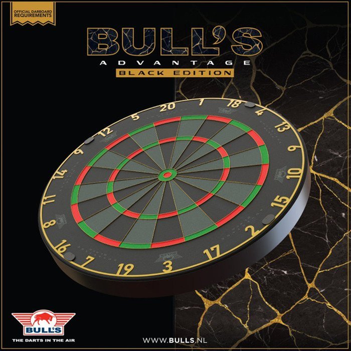 Bull's Advantage Black - Professional Dartboard