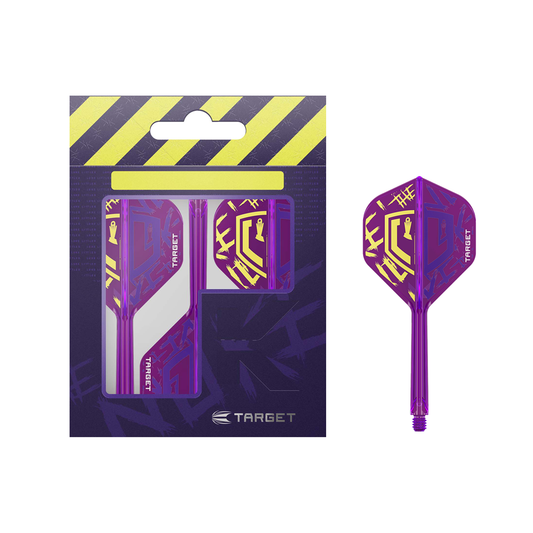 TARGET - K-FLEX LUKE LITTLER WORLD CHAMP All-In-One Moulded Flights NO2 Size All Lengths