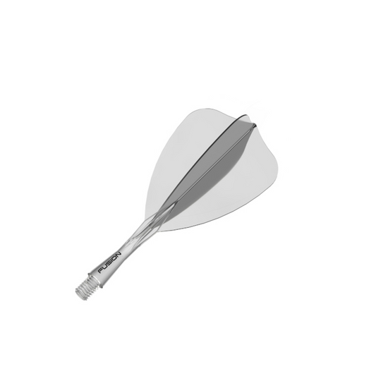 FUSION ARROW TRANSP CLEAR INTERGRATED FLIGHT & SHAFT