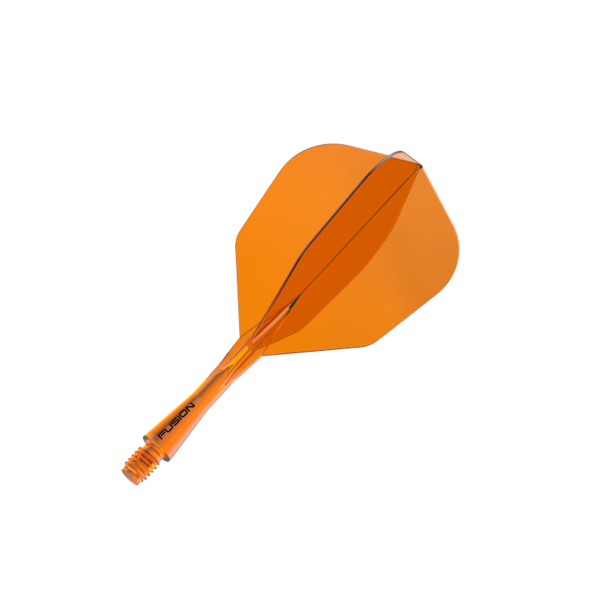 FUSION ARROW TRANSP ORANGE INTERGRATED FLIGHT & SHAFT