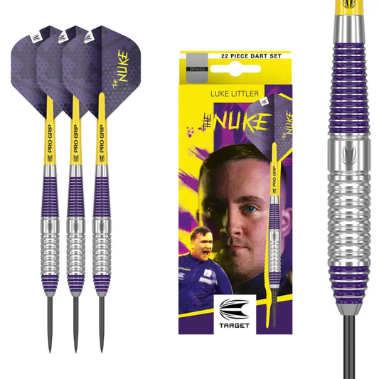 Luke Littler Brass 22g Steel Tip Darts