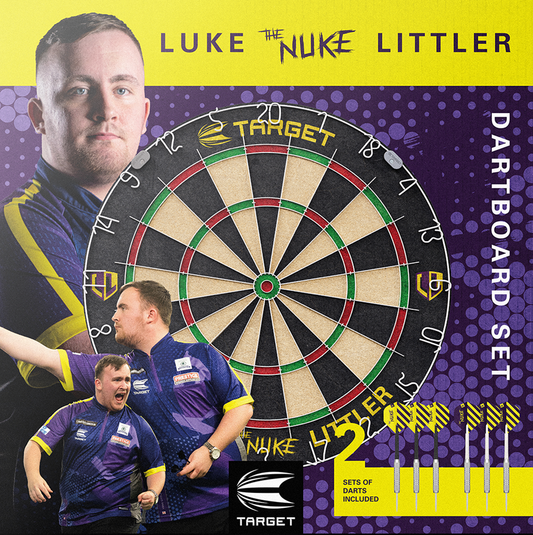 TARGET - Luke 'The Nuke' Littler Dartboard Set