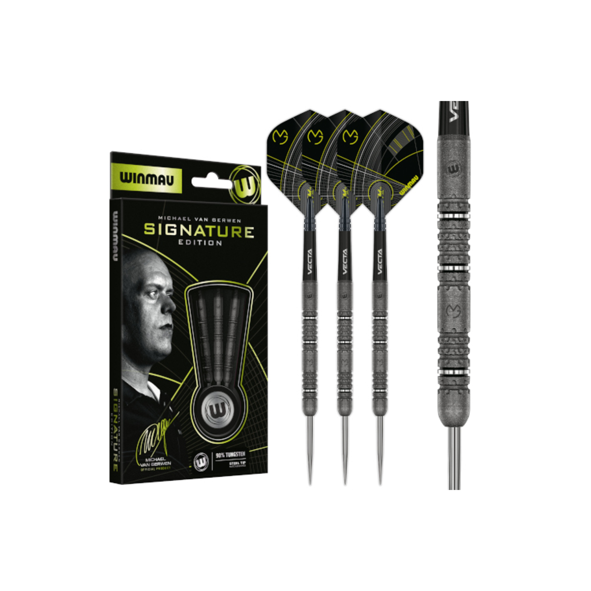 WINMAU MVG SIGNATURE EDITION 90% Tungsten Darts