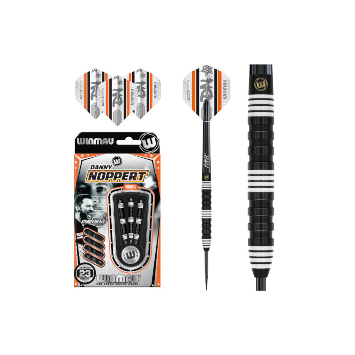 WINMAU DANNY NOPPERT PRO SERIES 85% TUNGSTEN DARTS