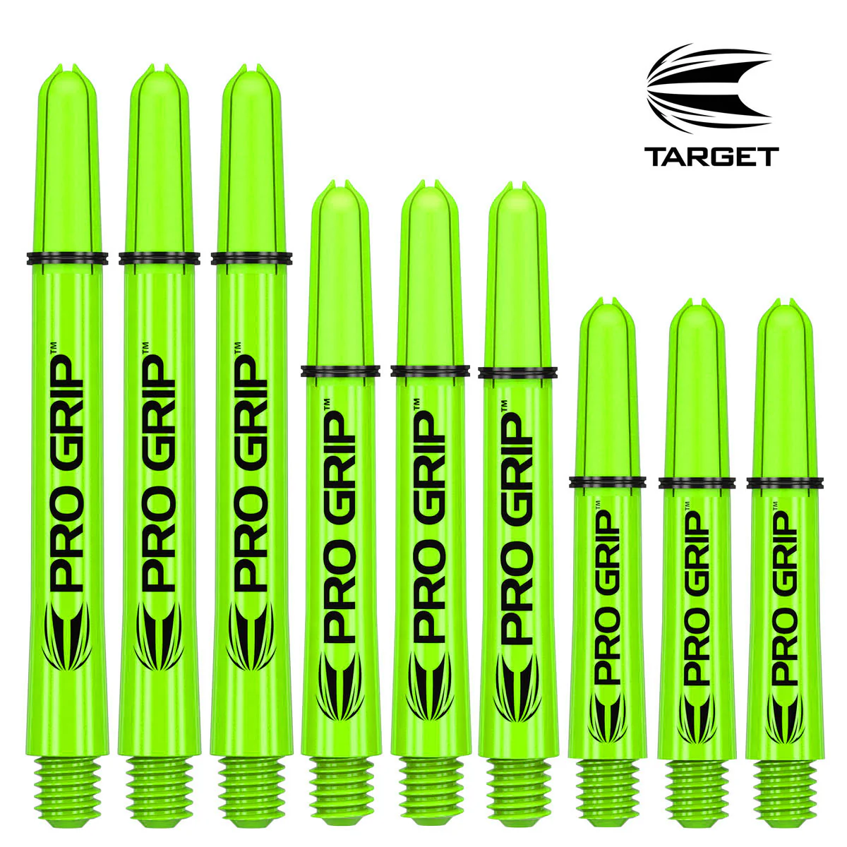 Target Pro Grip Shaft - Lime Green