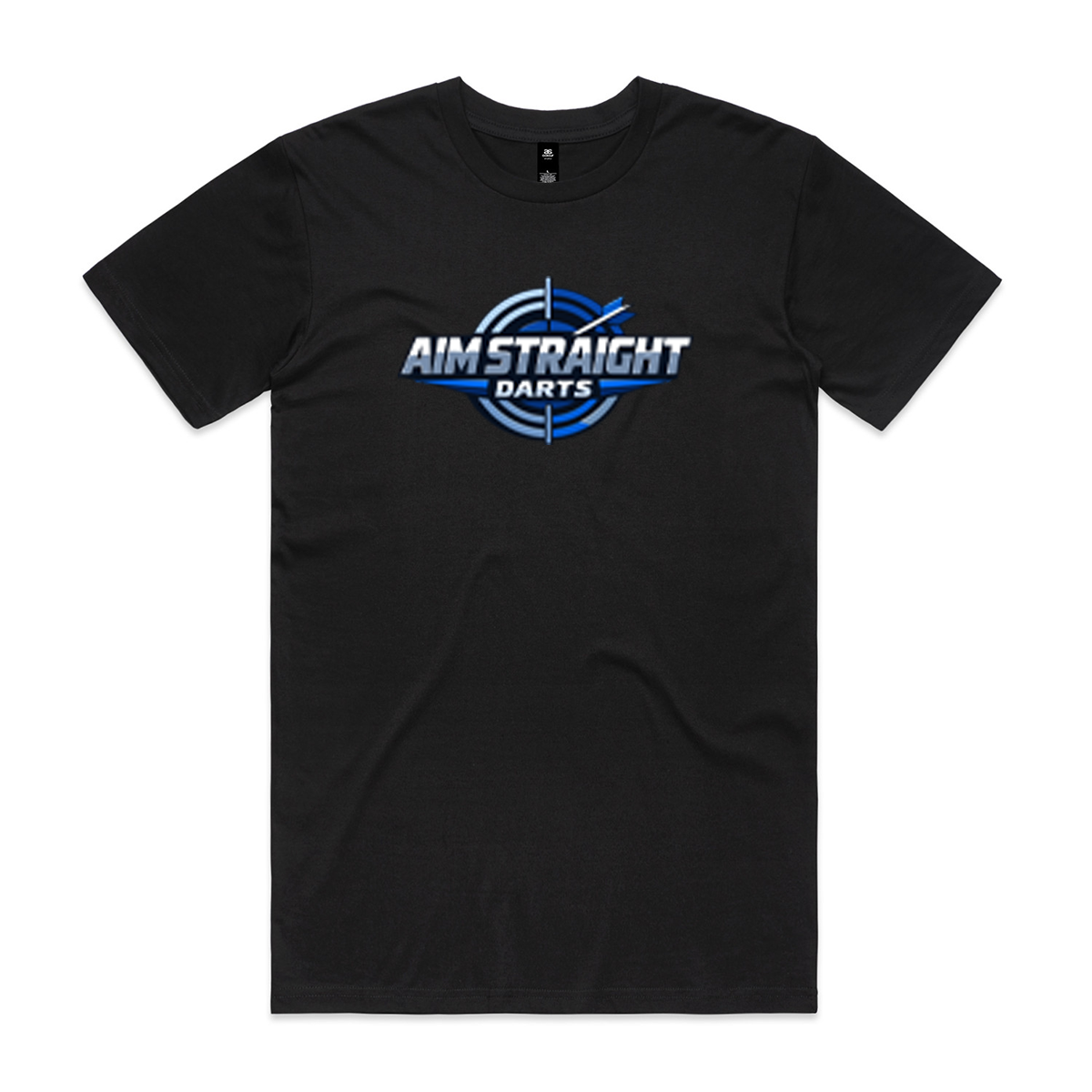 Club Aim Straight Black T-Shirt