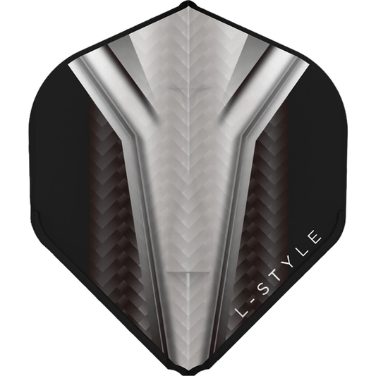 L-Style EZ Inception L1 Big Wing Dart Flights White